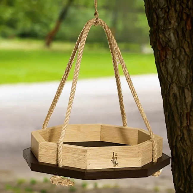 Woodlink Bamboo Ultimate Renewable Octagon Platform Feeder - Image 2