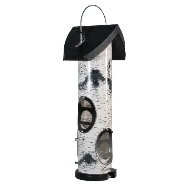 WoodLink Birch Log Mixed Seed Feeder - Image 2