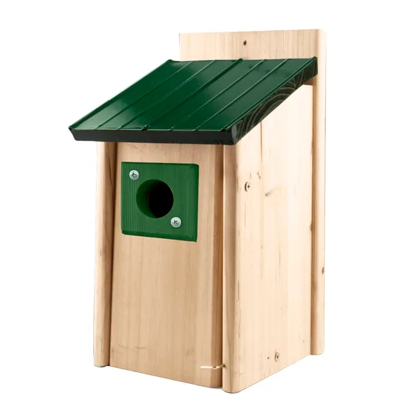 Woodlink Bluebird House With Green Metal Roof