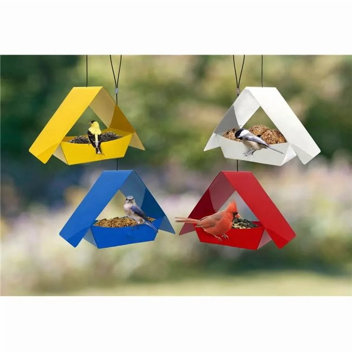 Woodlink Multi-Color Ritual Fly-thru Feeder - Image 2