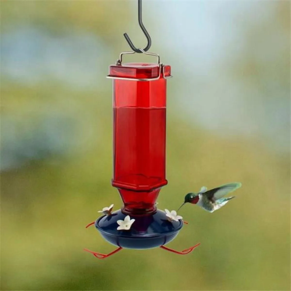 Woodlink Patriotic Vintage Hummingbird Feeder - Image 2