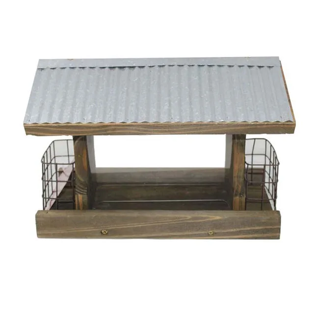 Woodlink Rustic Farmhouse Ranch Feeder with Suet Feeder - Image 2