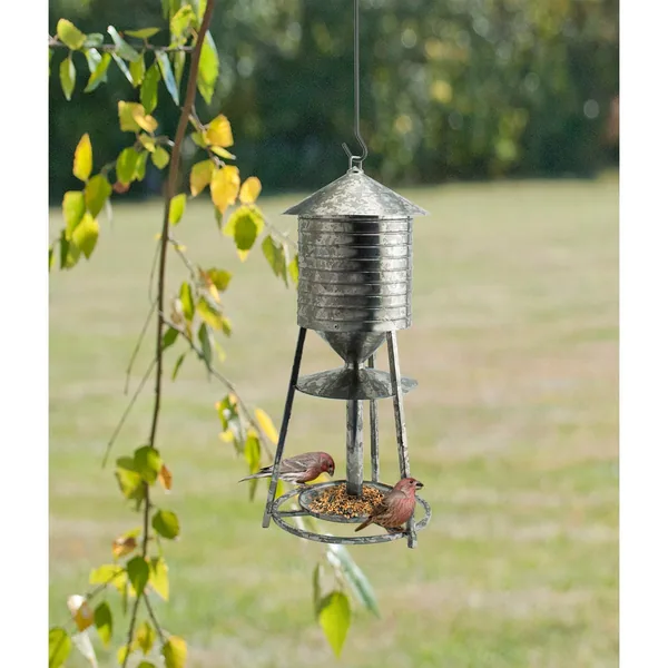 Woodlink Seed Tray Feeder Glavanized Water Tower