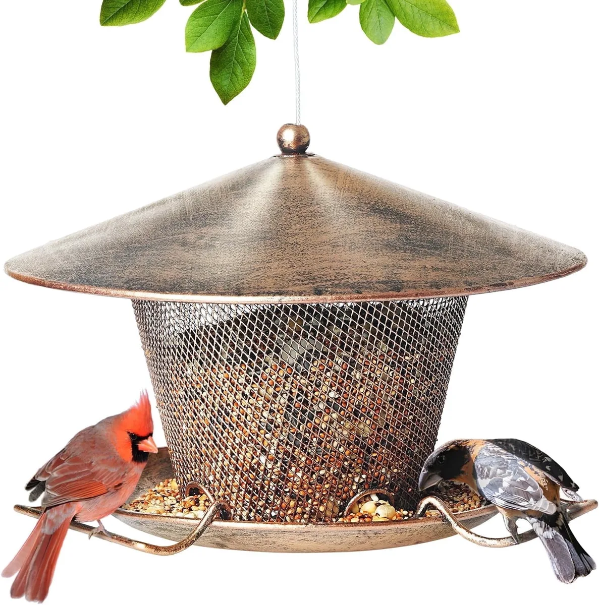 Woodlink Sunflower Mesh Metal Feeder With Hanger - Image 2