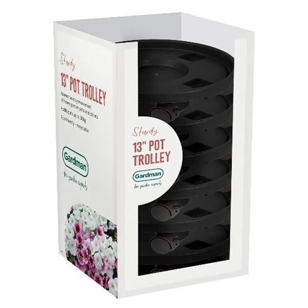 WSP 13" Plastic Plant Caddy