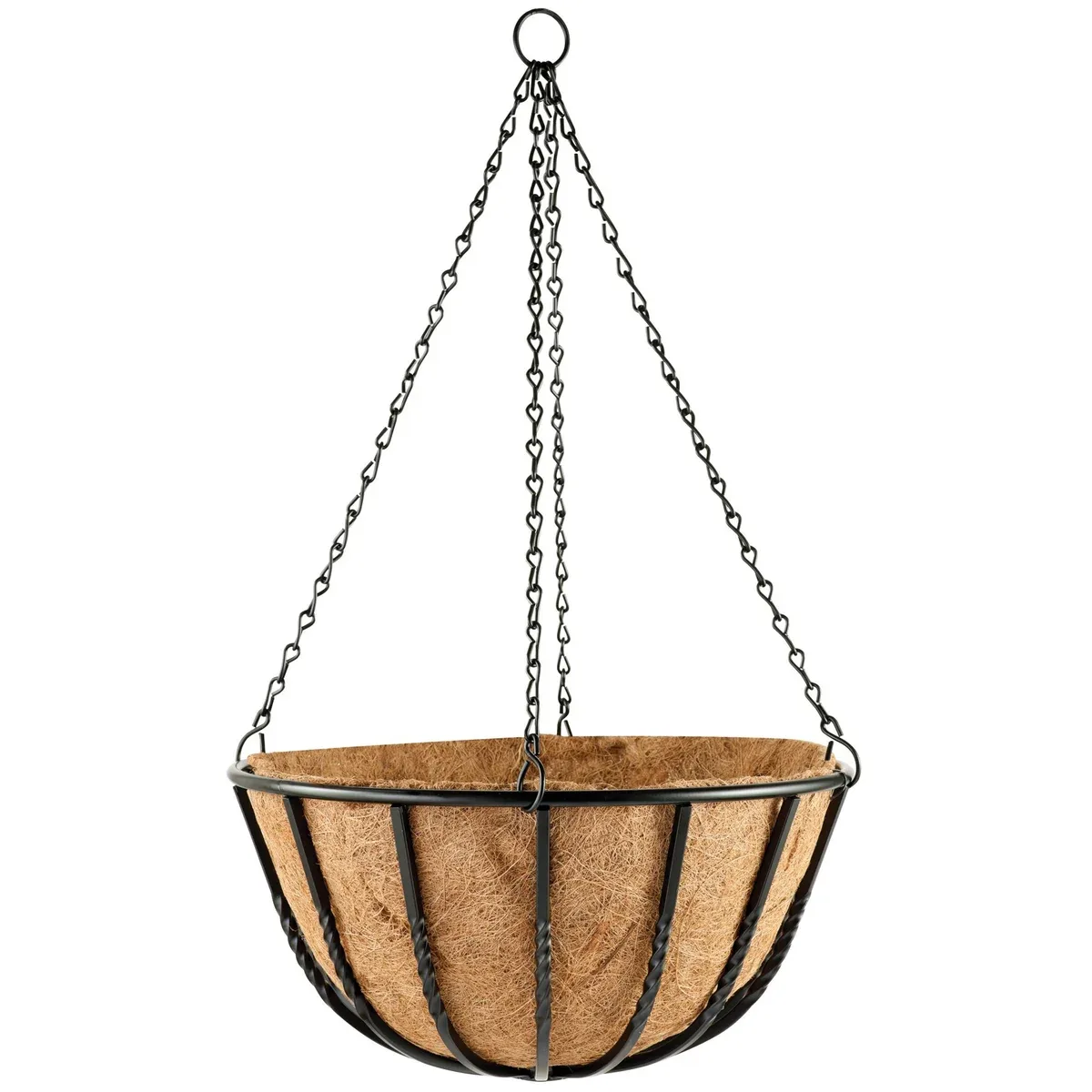 WSP 16" Wall Basket Manger Shaped Coco Liner - Image 2