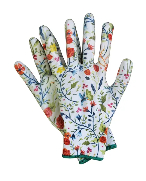 WWG Garden of Paradise Nitrile Weeder Glove