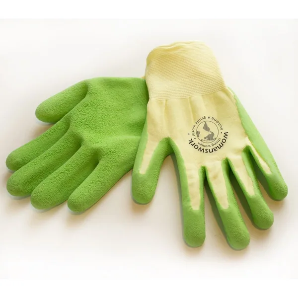 WWG Green Weeding Glove Latex Dipped