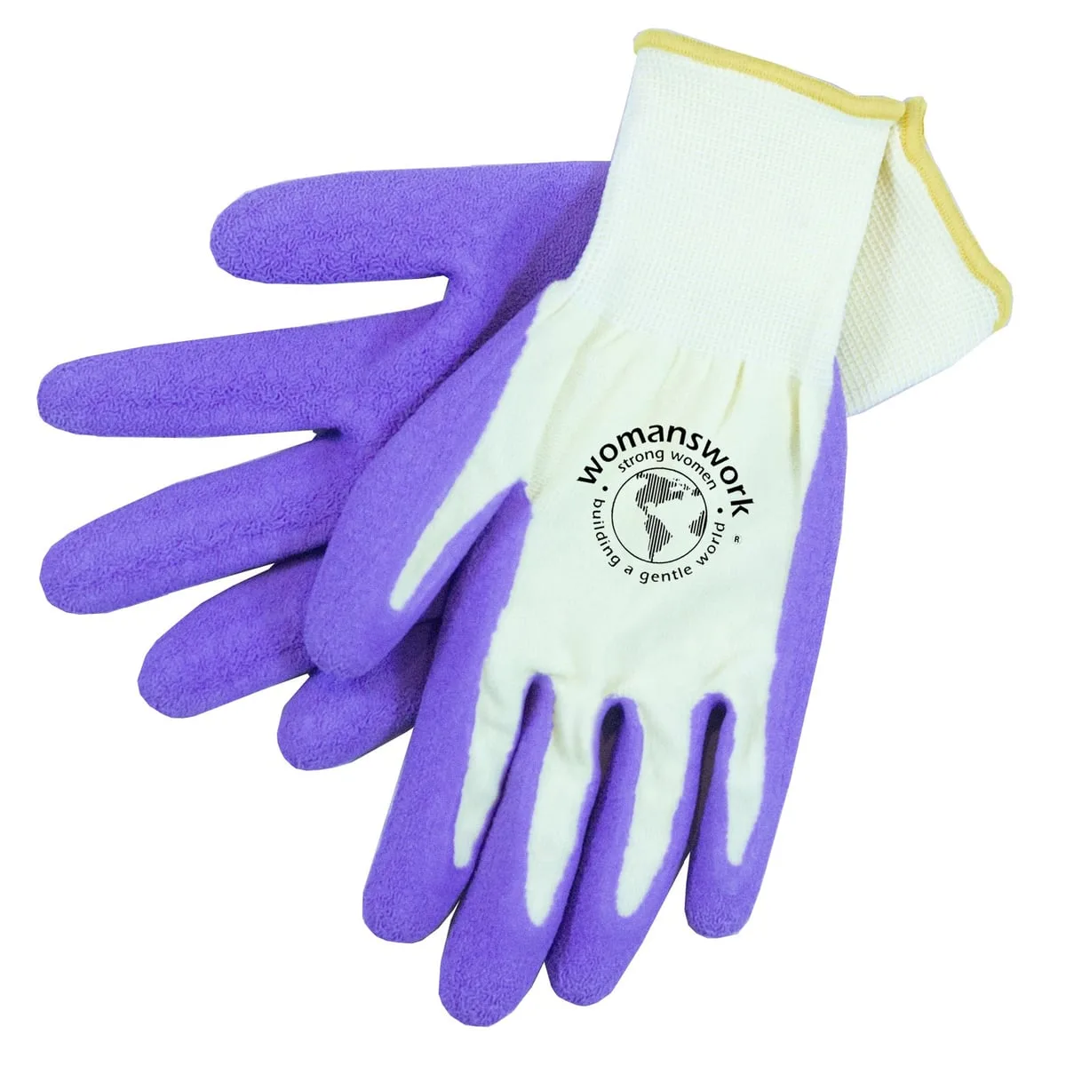 WWG Lg Purple Weeding Glove Latex Dipped - Image 2