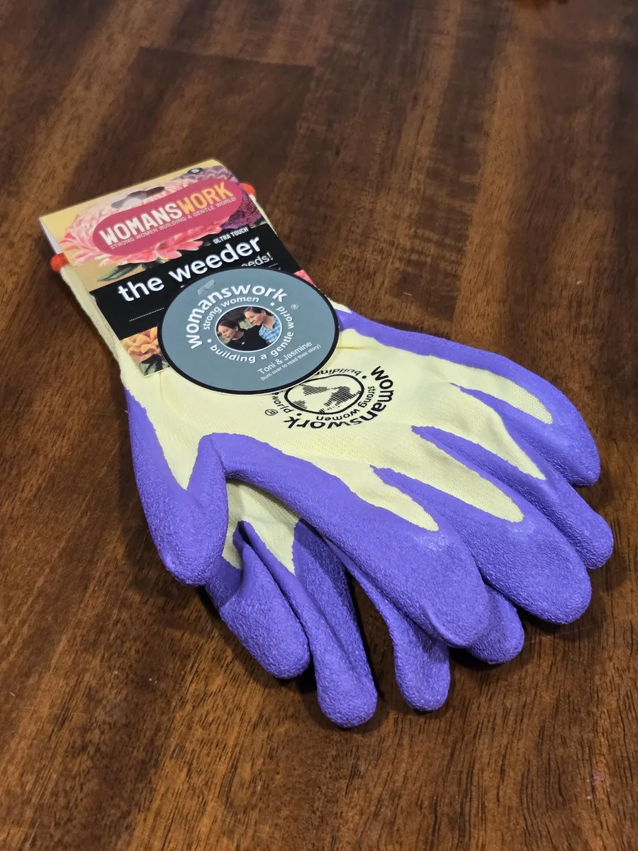 WWG Sm Purple Weeding Glove Latex Dipped - Image 2