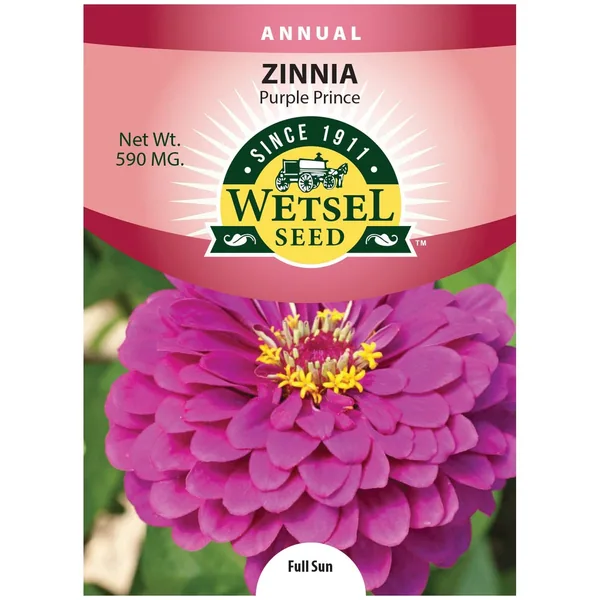 Zinnia, Purple Prince 590mg